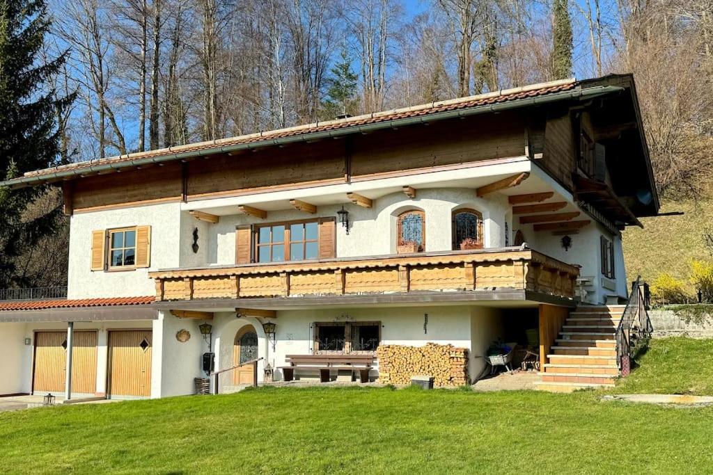 Romantisches Alpenchalet - Mit Sauna Und Kamin - Ruhig Und Zentral Bad Tölz Eksteriør billede
