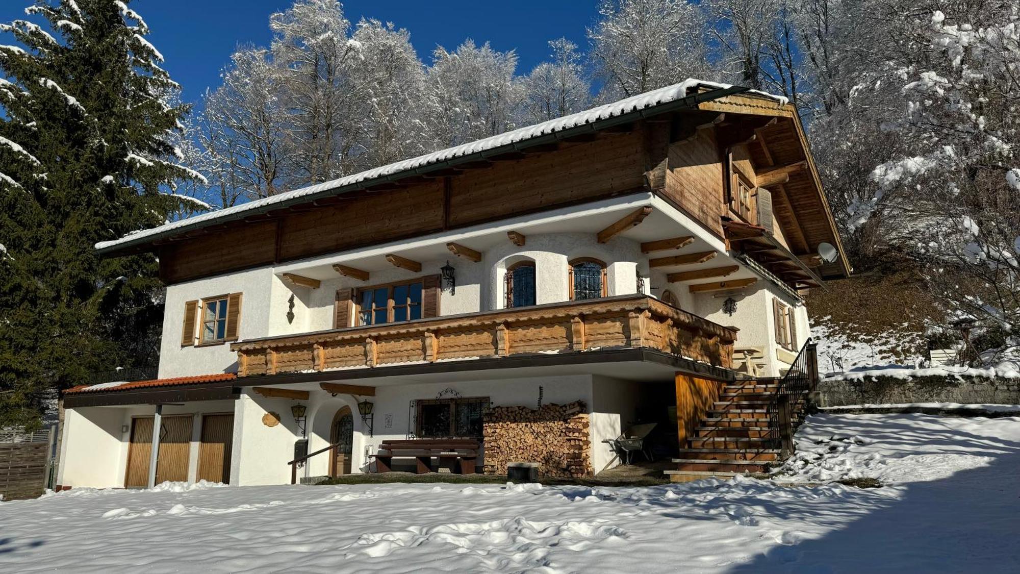 Romantisches Alpenchalet - Mit Sauna Und Kamin - Ruhig Und Zentral Bad Tölz Eksteriør billede